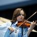 Graduate Carmen Flesher performs Ashokan Farewell by Jay Ungar during Skyline High School Commencement on Monday, June 10. Daniel Brenner I AnnArbor.com